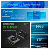 Lenovo GeekPro Designer Intel Core I7-14700F 16G 1TB Nvidia Geforce RTX4060-8G Dedicated Card Gaming Desktop PC Computer Word Pc