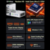 GMKtec K9 Intel Core Ultra 5 125H Mini PC Windows 11 Pro DDR5 5600MHz PCle4.0 Nvme SSD Desktop Gamer Computer Dual Dual LAN2.5G