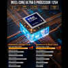 GMKtec K9 Intel Core Ultra 5 125H Mini PC Windows 11 Pro DDR5 5600MHz PCle4.0 Nvme SSD Desktop Gamer Computer Dual Dual LAN2.5G