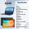 14 Inch Tablet Pc Android 14 Octa Core 4G Dual SIM Card LTE Oem Odm FHD WiFi Factory Wholesales 4gb Ram+128gb Rom for Business